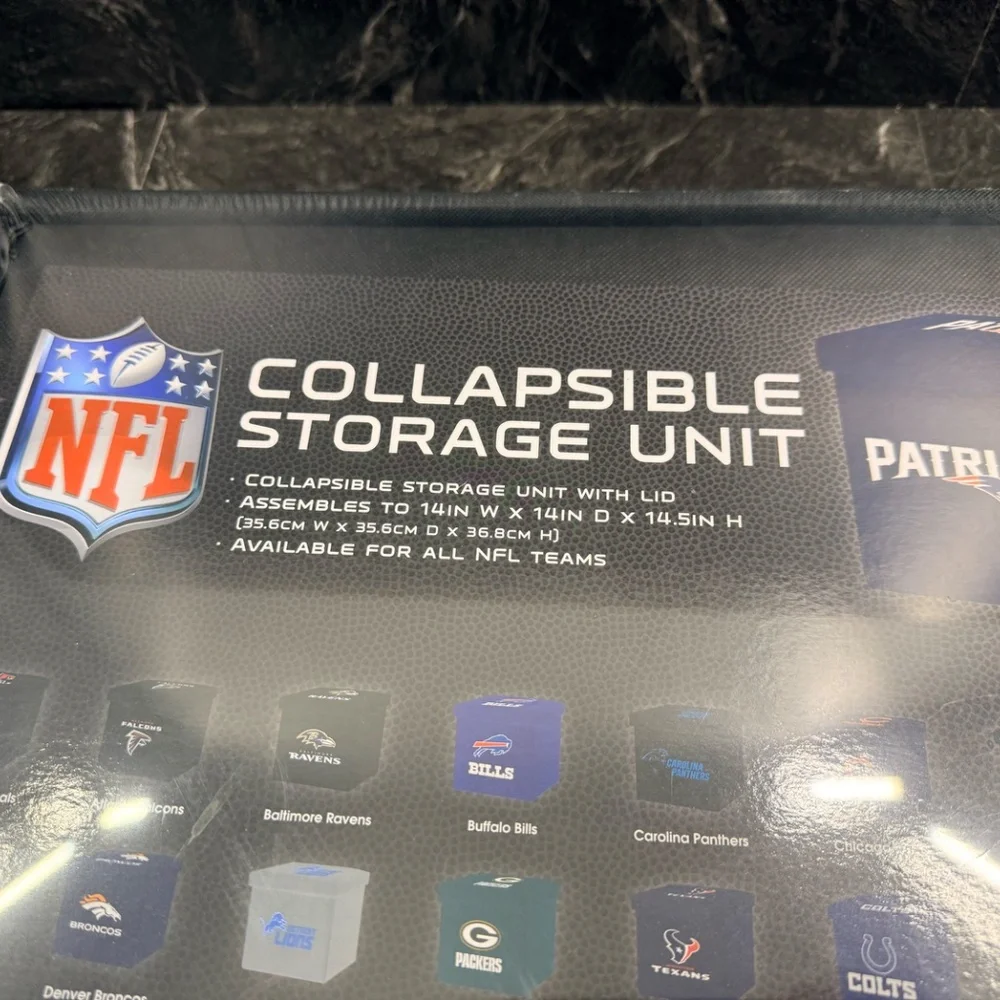NFL New Orleans Saints Collapsible Storage Unit
